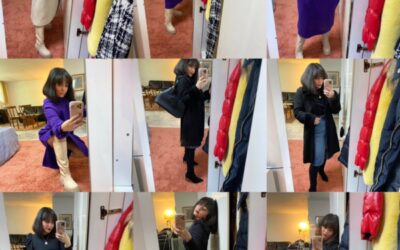 Sweatshirt Dress VS Denim Skirt