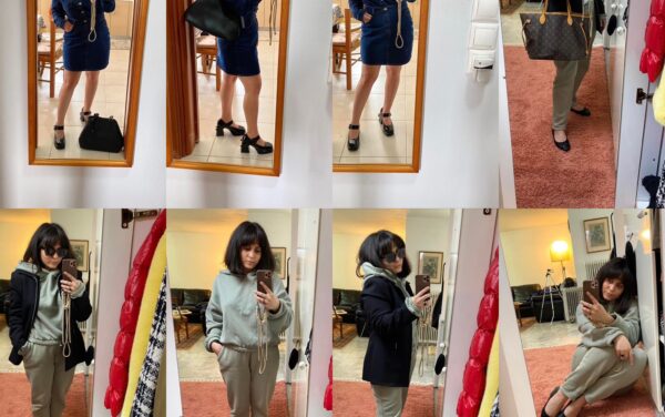 Tracksuit & Ballerinas VS Denim Dress & Mary Janes
