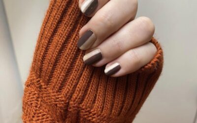 Dual Color Nail Design