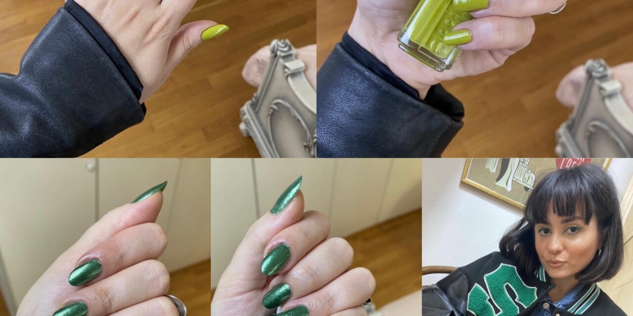 Metallic Green VS Olive Manicure: Choose your favs!