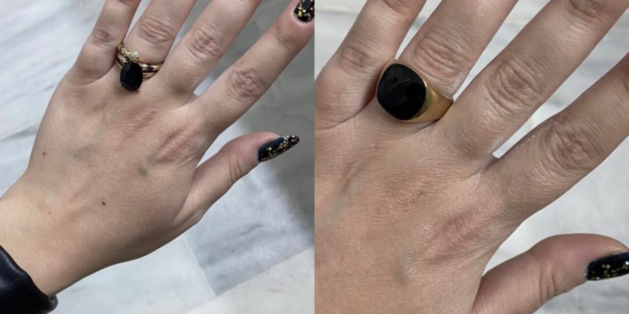 Ένα εναλλακτικό dark manicure