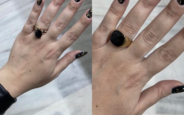 Ένα εναλλακτικό dark manicure