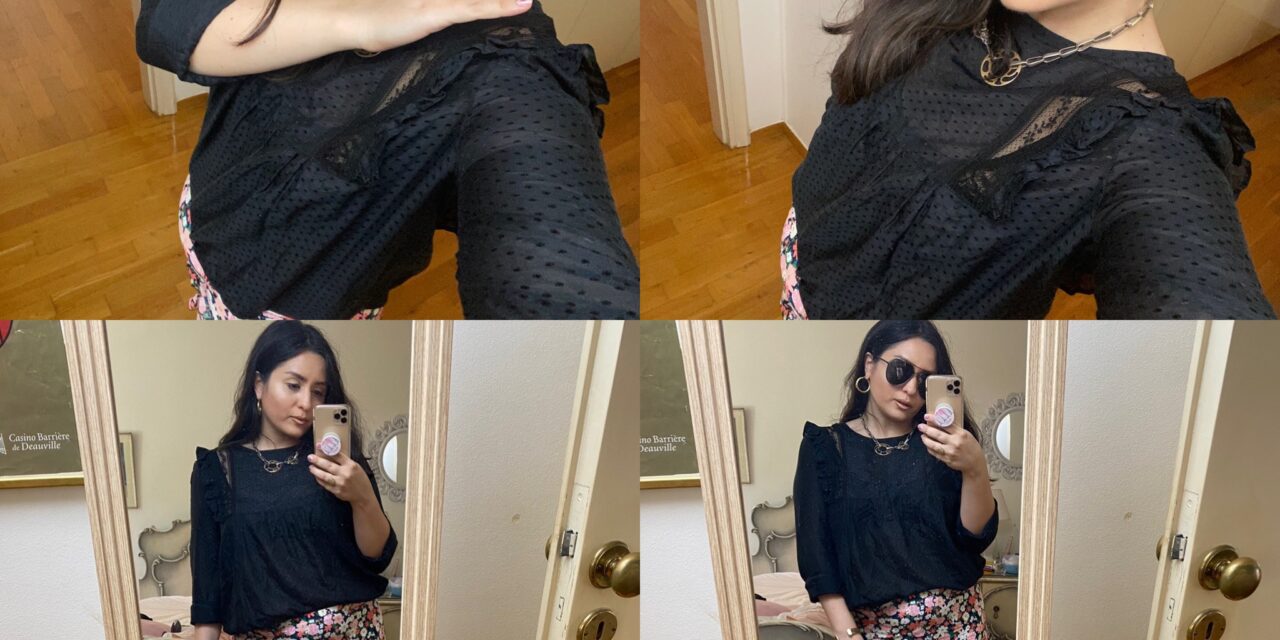 Το τέλειο στιλ με μια boho mini φούστα, αρχαιοελληνικά σανδάλια και χρυσούς κρίκους