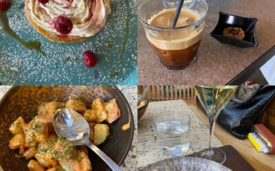 A day with pancakes and cheese potatoes