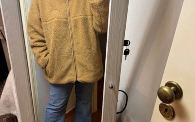 Polar Fleece: Το caffe latte must- have πανωφόρι του χειμώνα