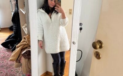 Κολάν και Μίνι Φόρεμα: Ο viral συνδυασμός