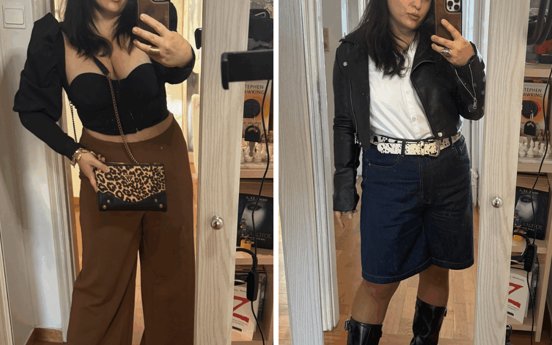 FASHION MEDIA BRAND 1 📰 Καφέ παντελόνι & Δερμάτινο jacket: Τα δύο looks που καθορίζουν το φθινόπωρο 2025