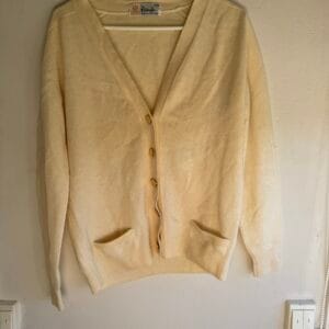 Pringle of Scotland Vintage Cream Cardigan – Made in Scotland