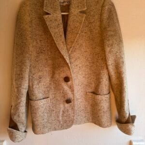 Vintage Bellina Athens Wool Tweed Blazer