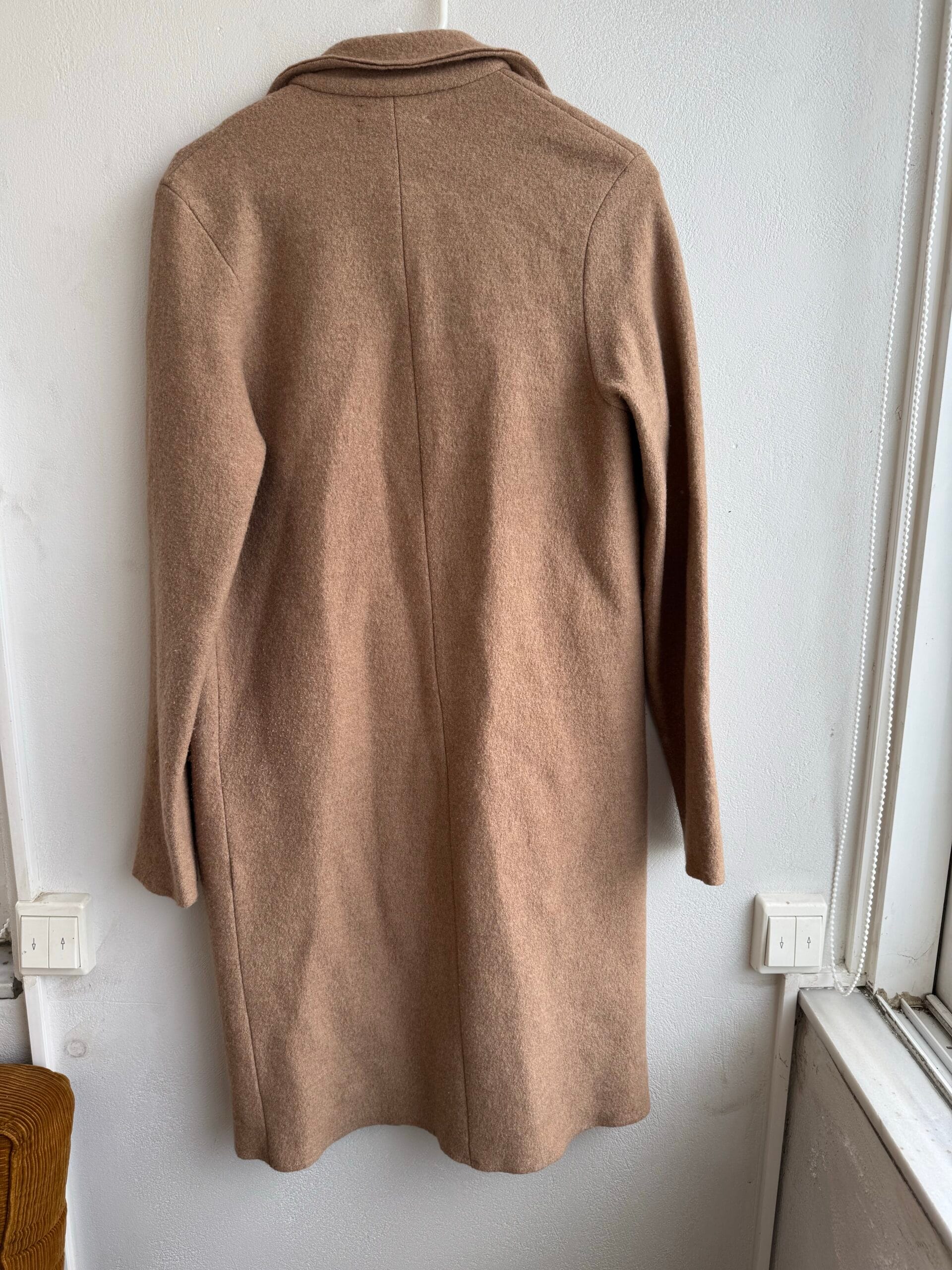 🧥 Alpha Studio Camel Wool Coat 3 🧥 Alpha Studio Camel Wool Coat