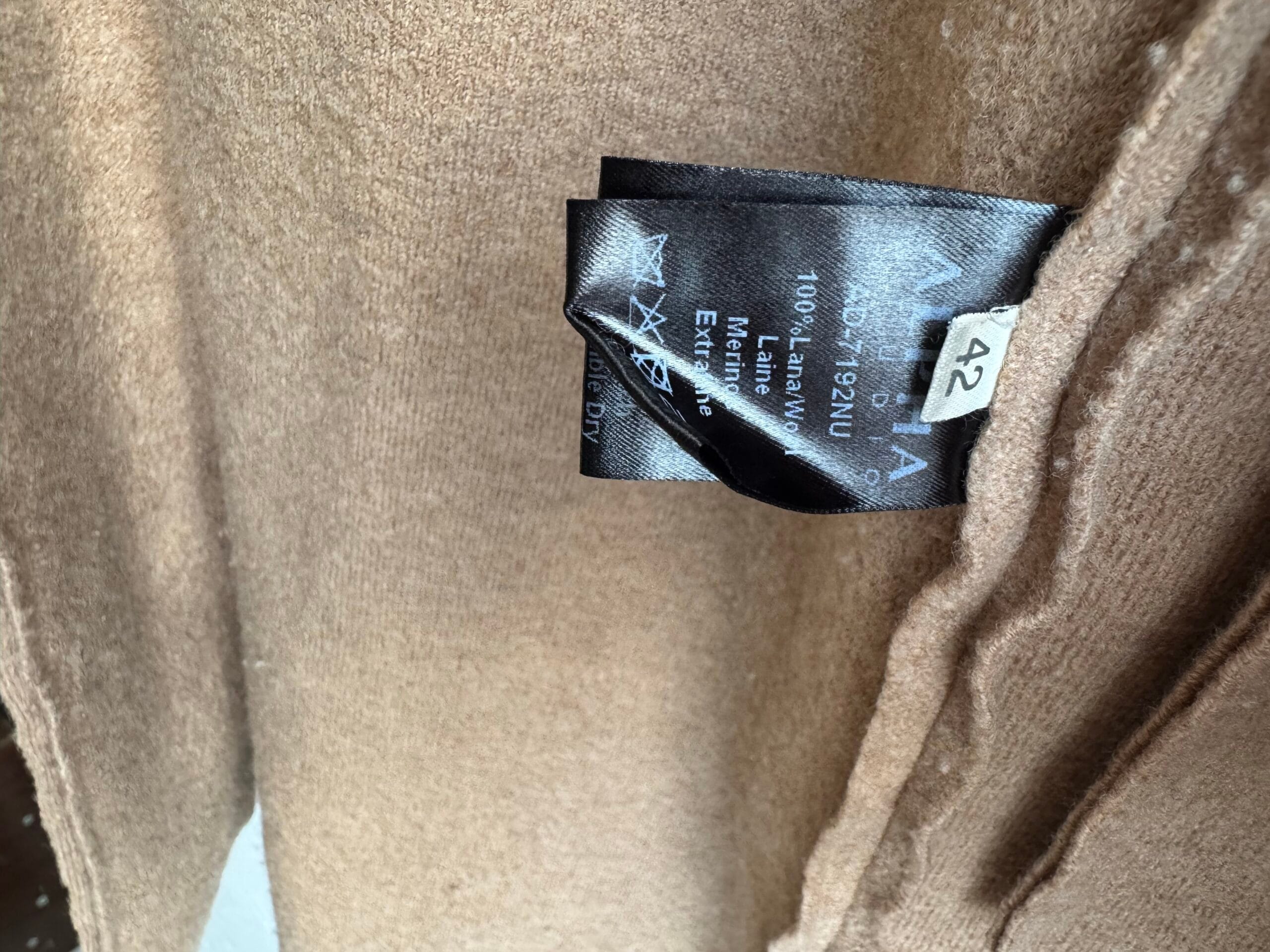 🧥 Alpha Studio Camel Wool Coat 4 🧥 Alpha Studio Camel Wool Coat