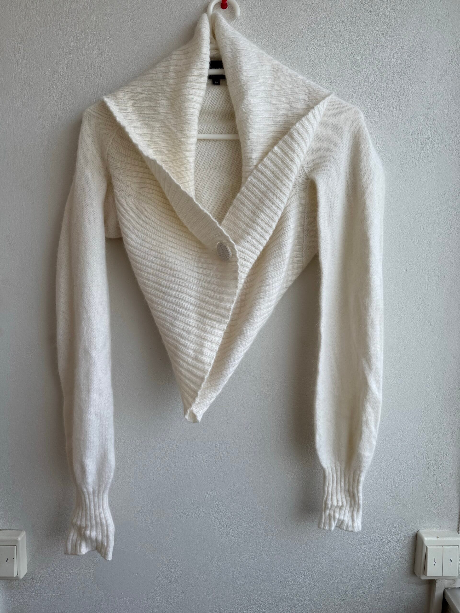 🤍 Emporio Armani Angora Knit Cardigan 1 🤍 Emporio Armani Angora Knit Cardigan