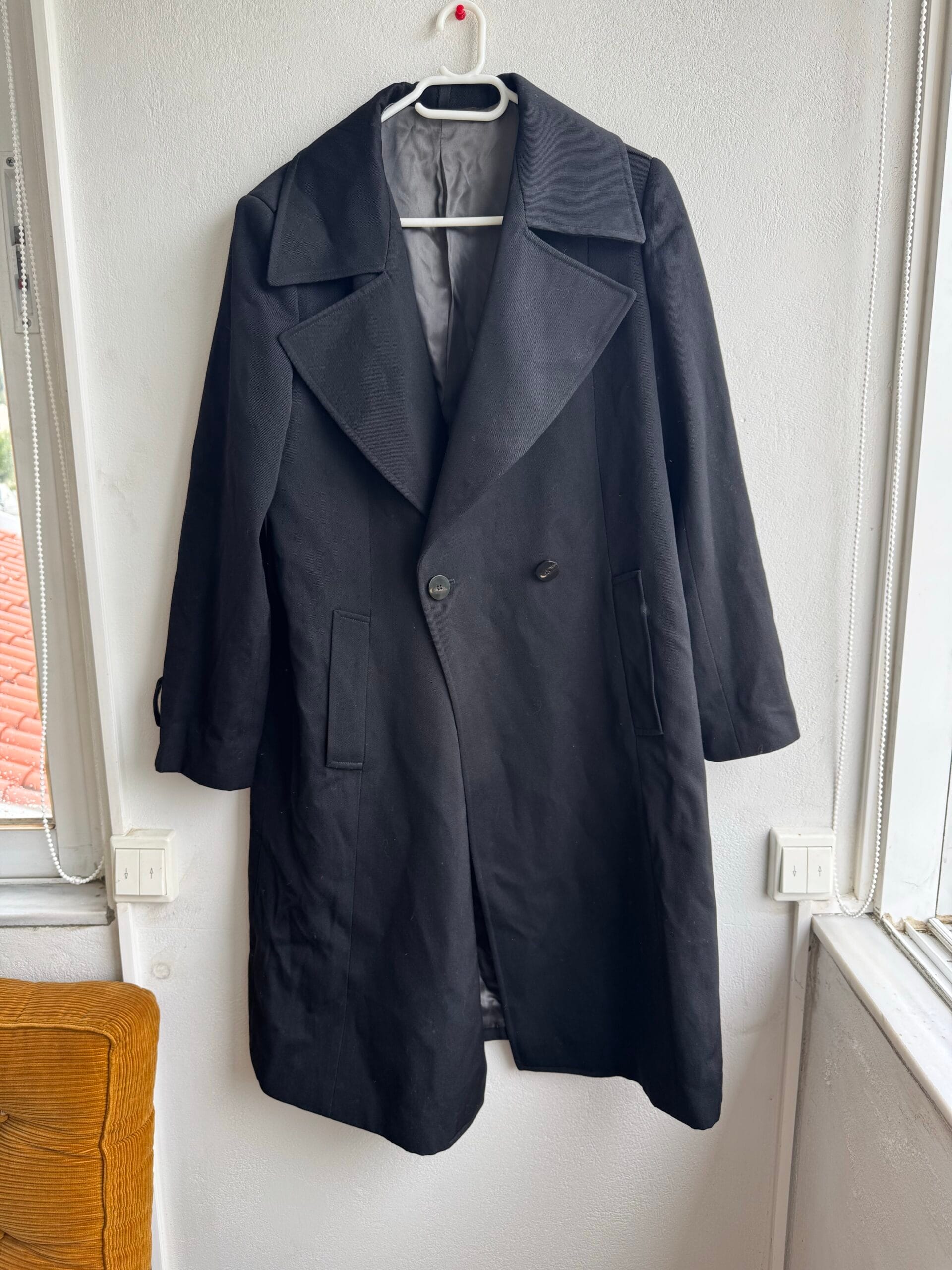 5|7 Made in Italy Wool Coat – Minimalist Tailored Elegance 1 5|7 Made in Italy Wool Coat – Minimalist Tailored Elegance