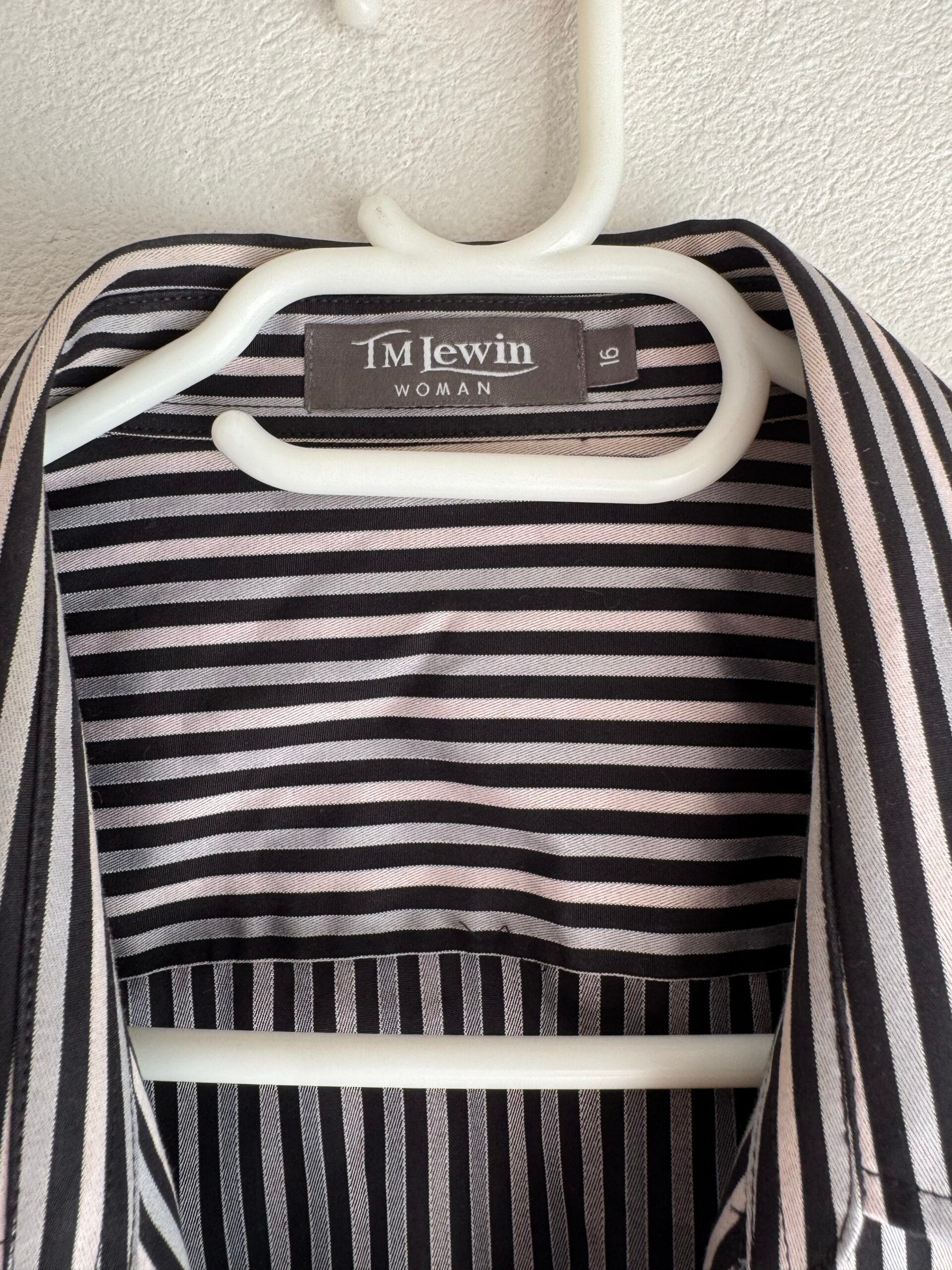 Striped Feminine Shirt by TM Lewin — Soft Structure Edition 3 Striped Feminine Shirt by TM Lewin — Soft Structure Edition - Image 3