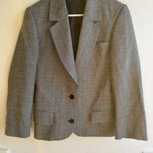 Checked Blazer with Lanerossi Fabric — Colori (Italy)
