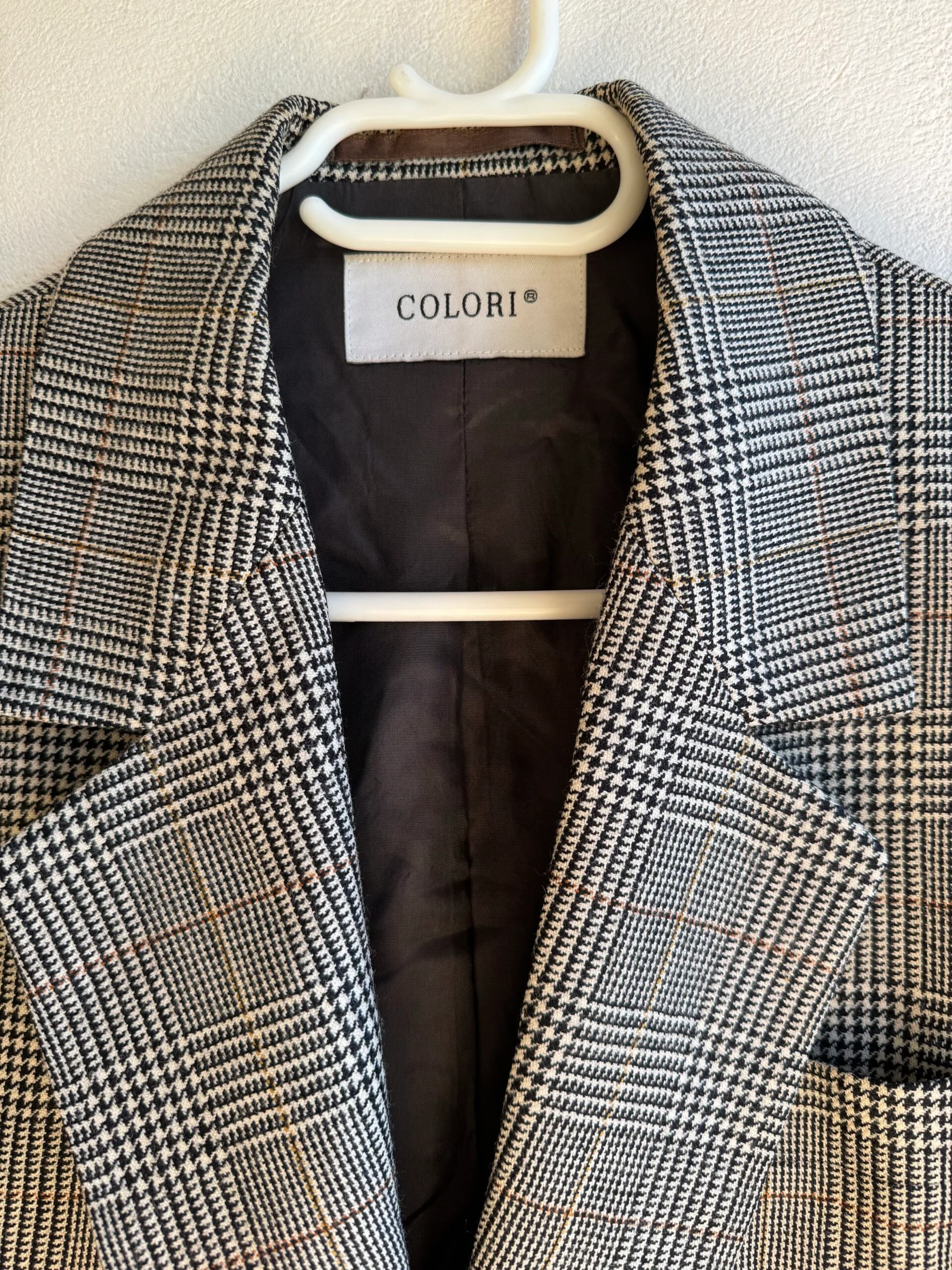 Checked Blazer with Lanerossi Fabric — Colori (Italy) 3 Checked Blazer with Lanerossi Fabric — Colori (Italy) - Image 3