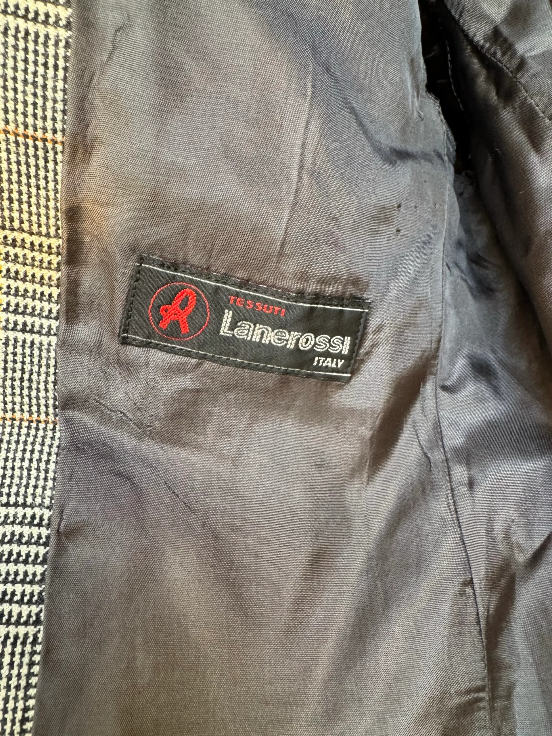 Checked Blazer with Lanerossi Fabric — Colori (Italy) 5 Checked Blazer with Lanerossi Fabric — Colori (Italy) - Image 5