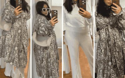 Python coat & total white look: Το λευκό outfit που επαναπροσδιορίζει το φθινόπωρο 2025