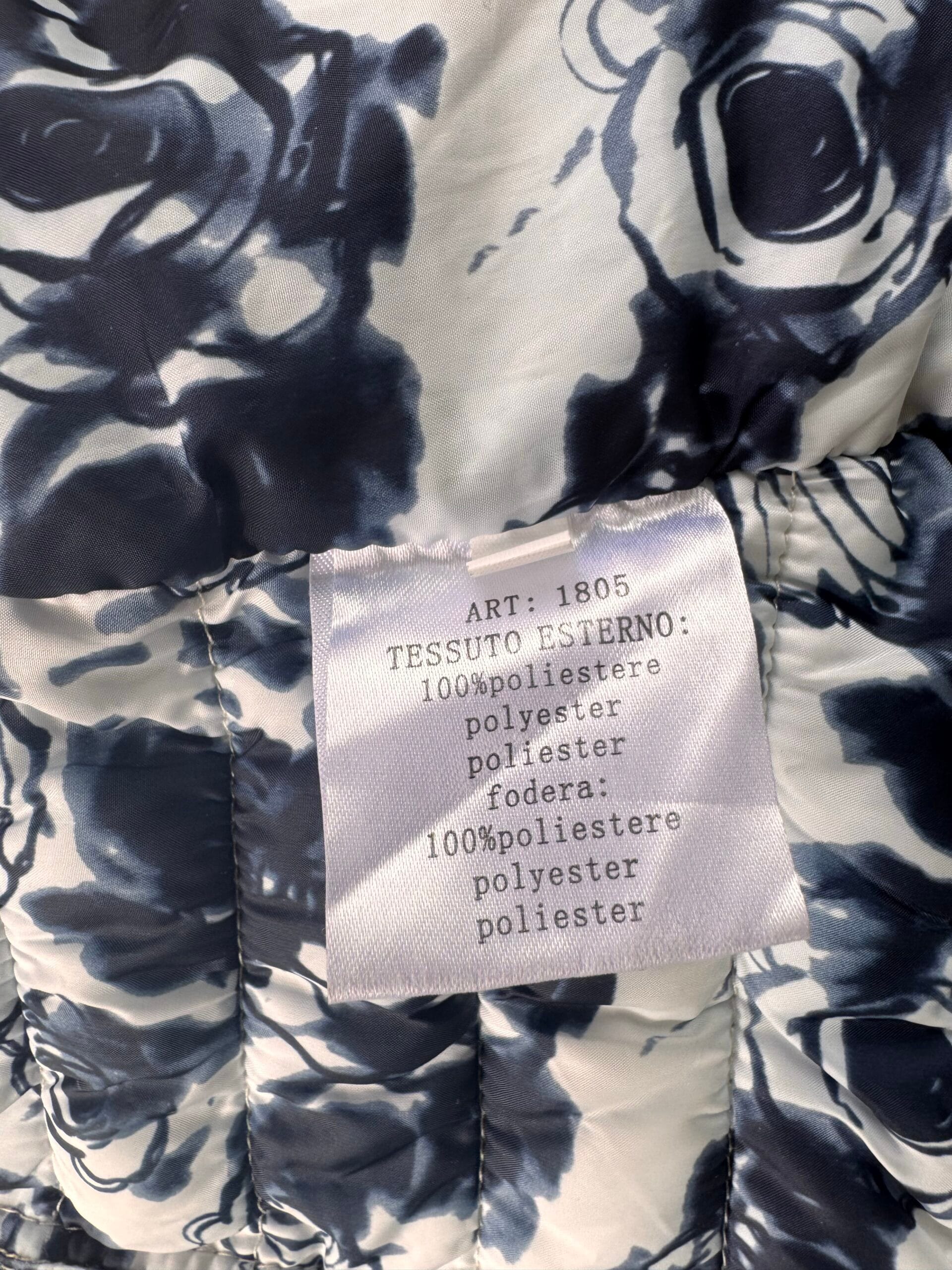 Μπεζ quilted σακάκι Fly 1966 με floral εσωτερική φόδρα 2 Μπεζ quilted σακάκι Fly 1966 με floral εσωτερική φόδρα - Image 2