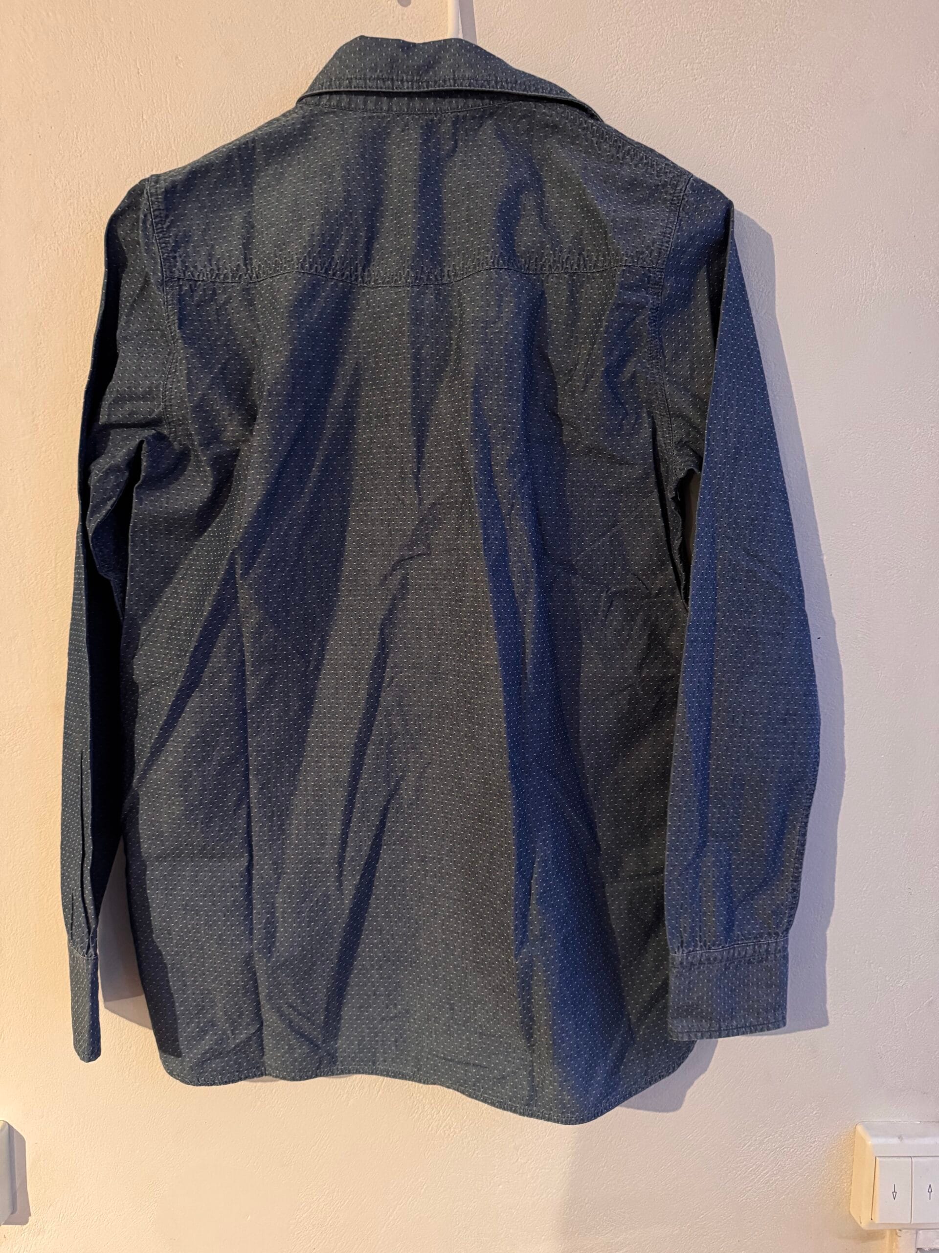 Reiko “Annabelle” denim πουκάμισο με αστεράκια στον γιακά 2 Reiko “Annabelle” denim πουκάμισο με αστεράκια στον γιακά - Image 2