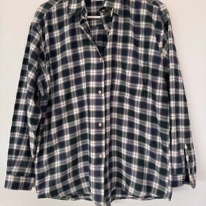 Flannel Καρό Πουκάμισο “Alba Fornari” – Forest Green Check