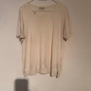Falconeri Silk–Cotton Knit Top (L) – Made in Italy