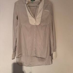 🧵 Hoss Intropia Elegant Bib Blouse – Size 36