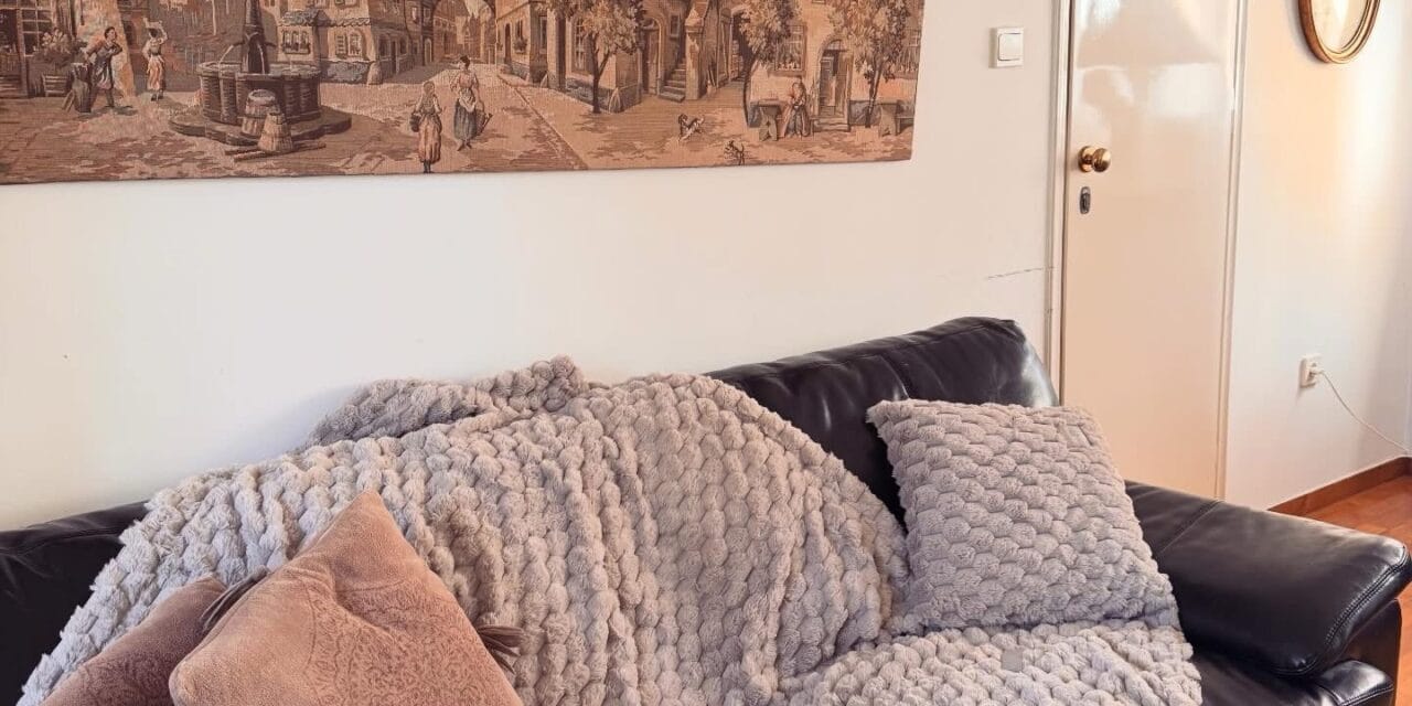 Πώς να Ανανεώσετε το Mini Καθιστικό σας με Ένα Σετ Ριχτάρι & Μαξιλάρι — The Minimal Cozy Luxe Look