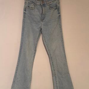 ZARA Light-Wash Flare Jeans | High Rise | Νο 36 (S)