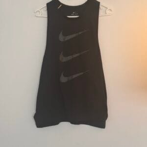 Nike Dri-Fit Running Tank Black — Size S