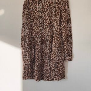 ZARA Leopard Mini Dress – Statement Αέρινο Φόρεμα