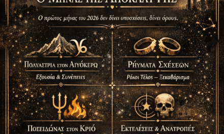 Αστρολογικές Προβλέψεις Ιανουαρίου 2026