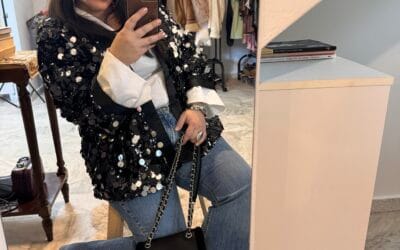 ✨ Party Meets Denim: Το πιο glam casual look του χειμώνα που θα φορέσουμε ξανά και ξανά