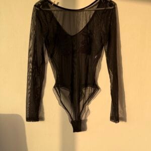Intimissimi Sheer Mesh Bodysuit με διακριτικό απλικέ