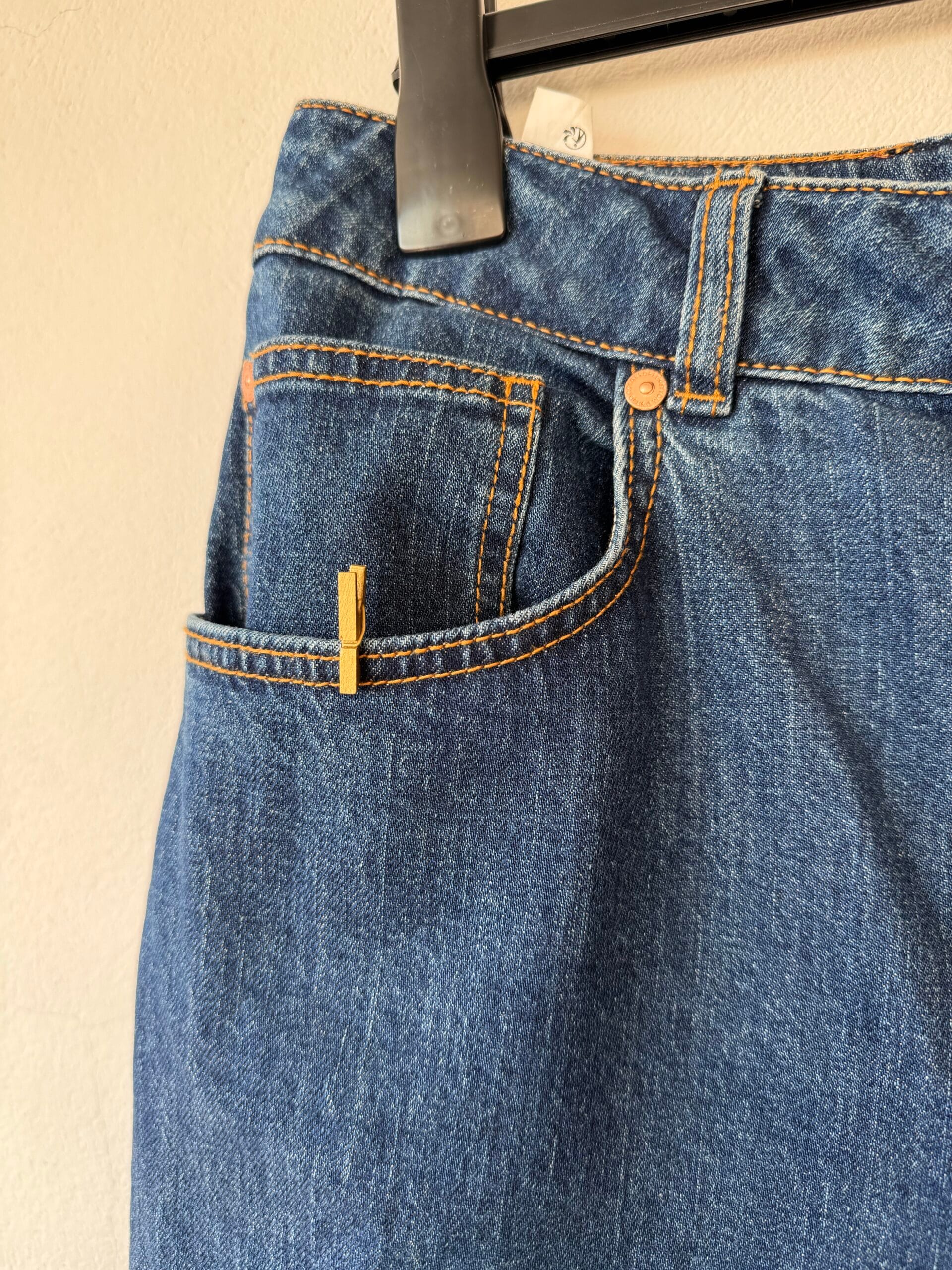 Barrel Leg Denim Παντελόνι Benetton – 99% Βαμβάκι – Size 33 5 Barrel Leg Denim Παντελόνι Benetton – 99% Βαμβάκι – Size 33 - Image 5