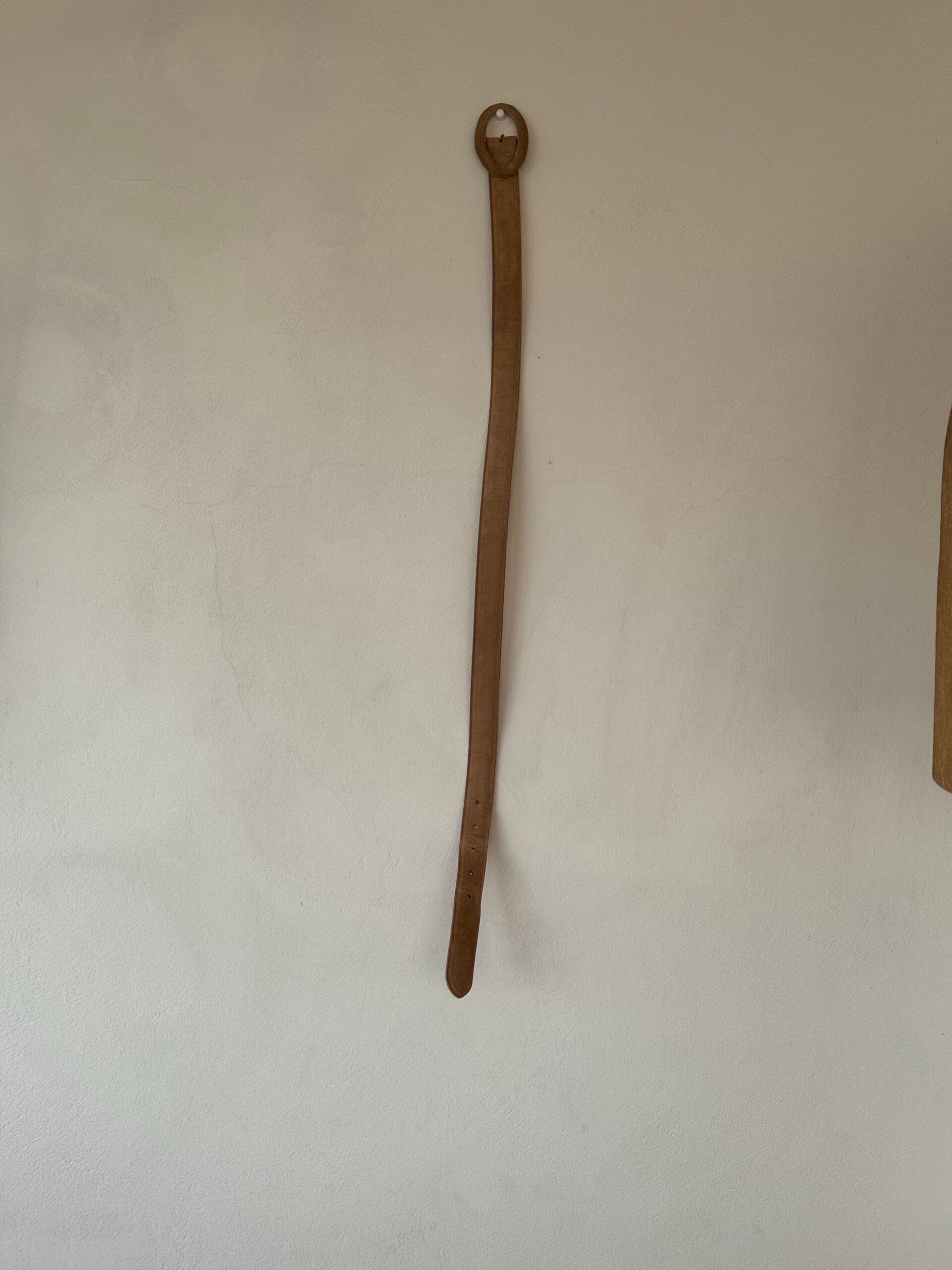 G7 Suede Belt – Made in Italy | Premium Camel | Size 42 2 G7 Suede Belt – Made in Italy | Premium Camel | Size 42 - Image 2