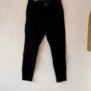 M&S Collection Μαύρο Παντελόνι Slim Fit