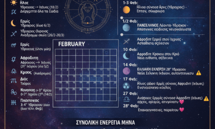 Αστρολογικές Προβλέψεις Φεβρουαρίου 2026