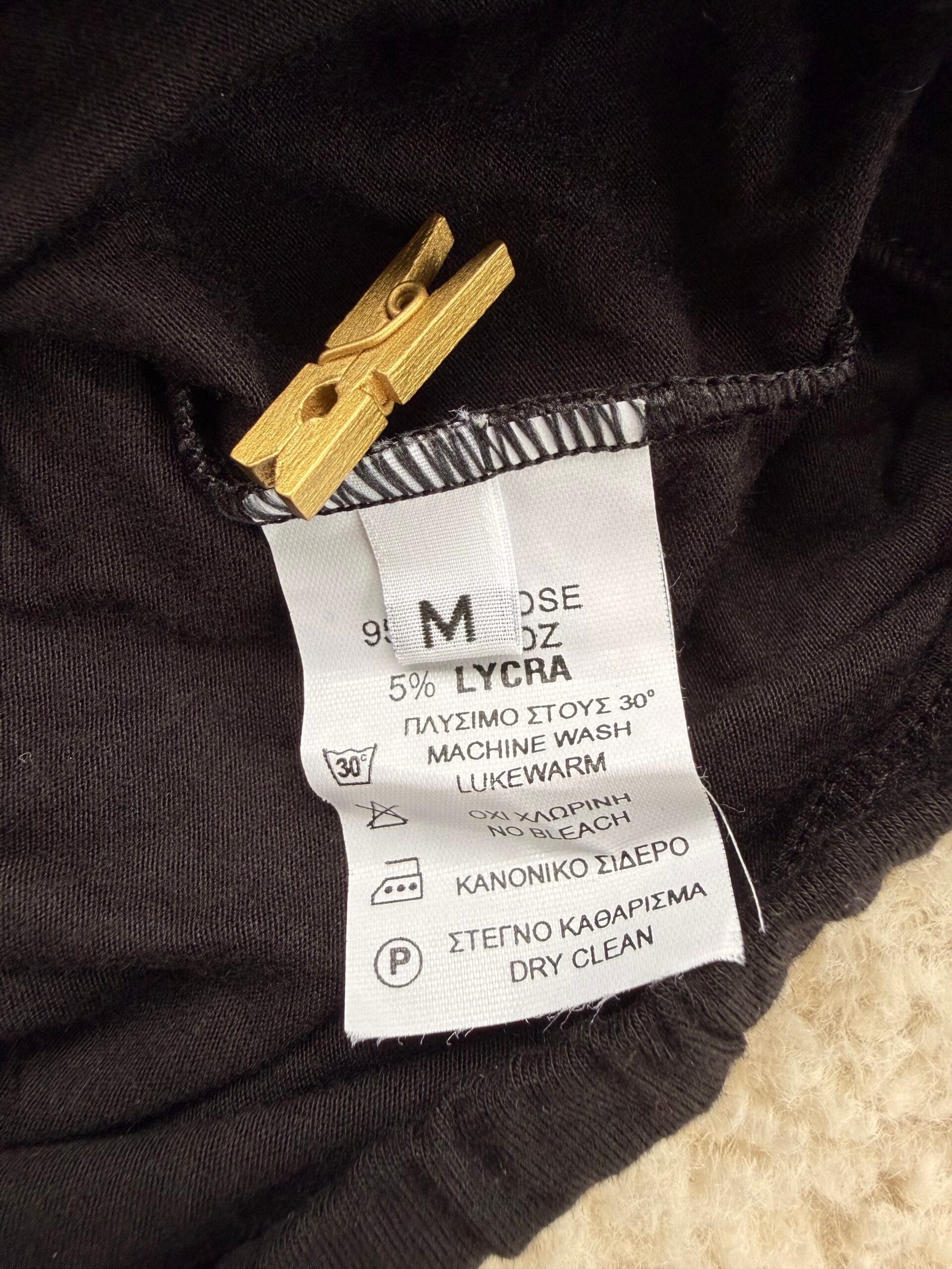 Top Moda Per Due με διακοσμητικές πέρλες & διαφάνειες – Μαύρο – Size M 2 Top Moda Per Due με διακοσμητικές πέρλες & διαφάνειες – Μαύρο – Size M - Image 2