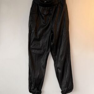 FASHION MEDIA BRAND 21 ZARA Μαύρο Crop Top με Puff Μανίκια – Size S