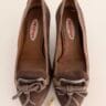 Melluso Suede Pumps – Taupe Brown – EU 35 – Made in Italy