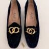 Kozatza Navy Velvet Loafers – Vero Cuoio | Size 38
