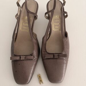 Kozatza Athènes Taupe Slingback Pumps – Vero Cuoio | Size 39