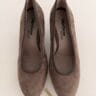 Melluso Taupe Suede Pumps – Italian Made | Size 38