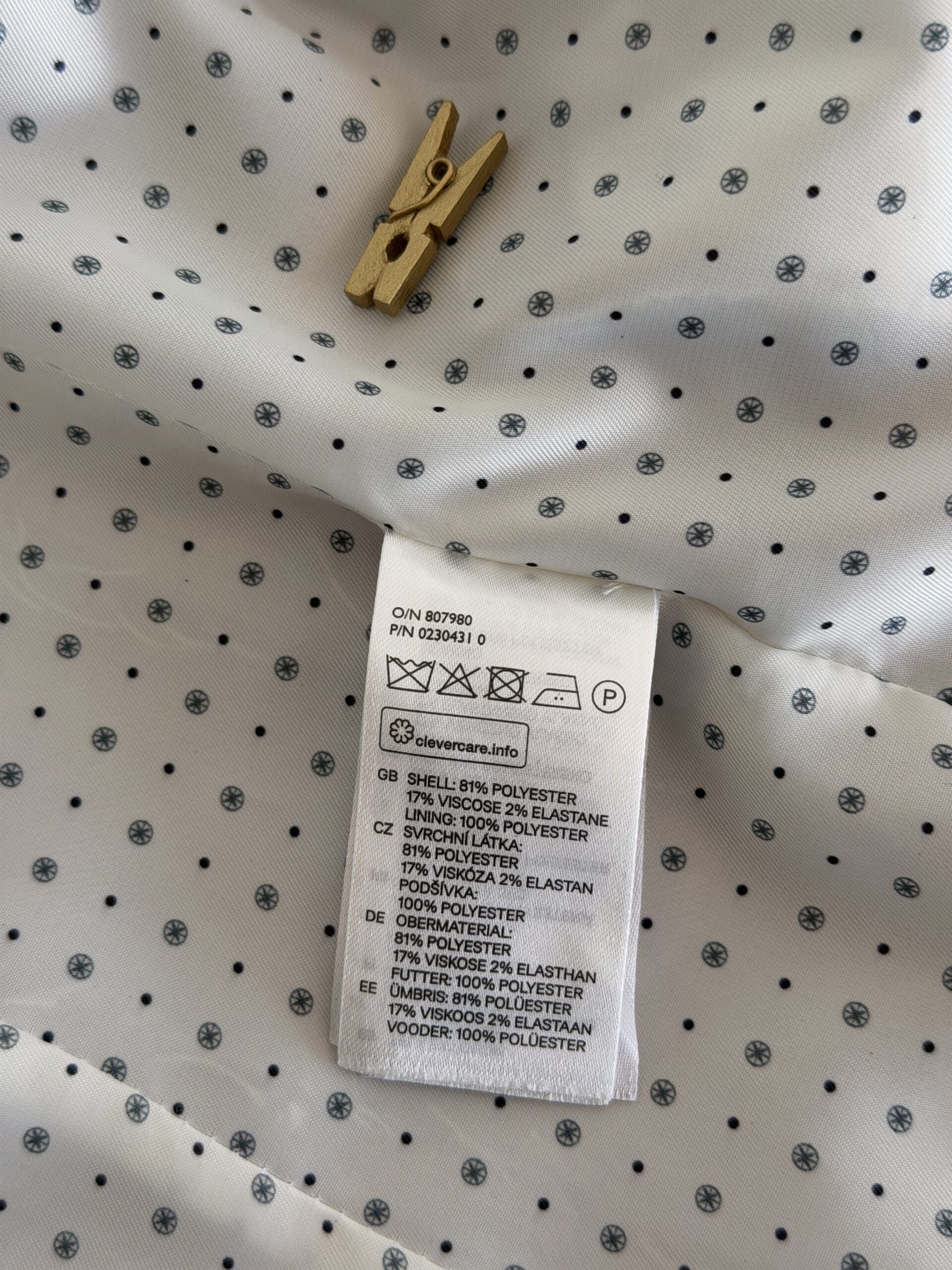 H&M Μπεζ Tailored Blazer – Μέγεθος 38 3 H&M Μπεζ Tailored Blazer – Μέγεθος 38 - Image 3