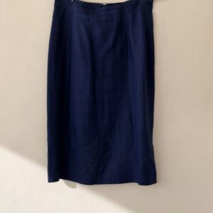 FASHION MEDIA BRAND 23 Max Mara Studio 100% Linen Tailored Skirt – EU 40 – Made in Italy