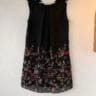 Atmosphere Black Floral Sleeveless Dress – Romantic Print