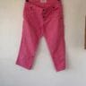 Benetton Pink Cropped Pants – Statement Summer Piece