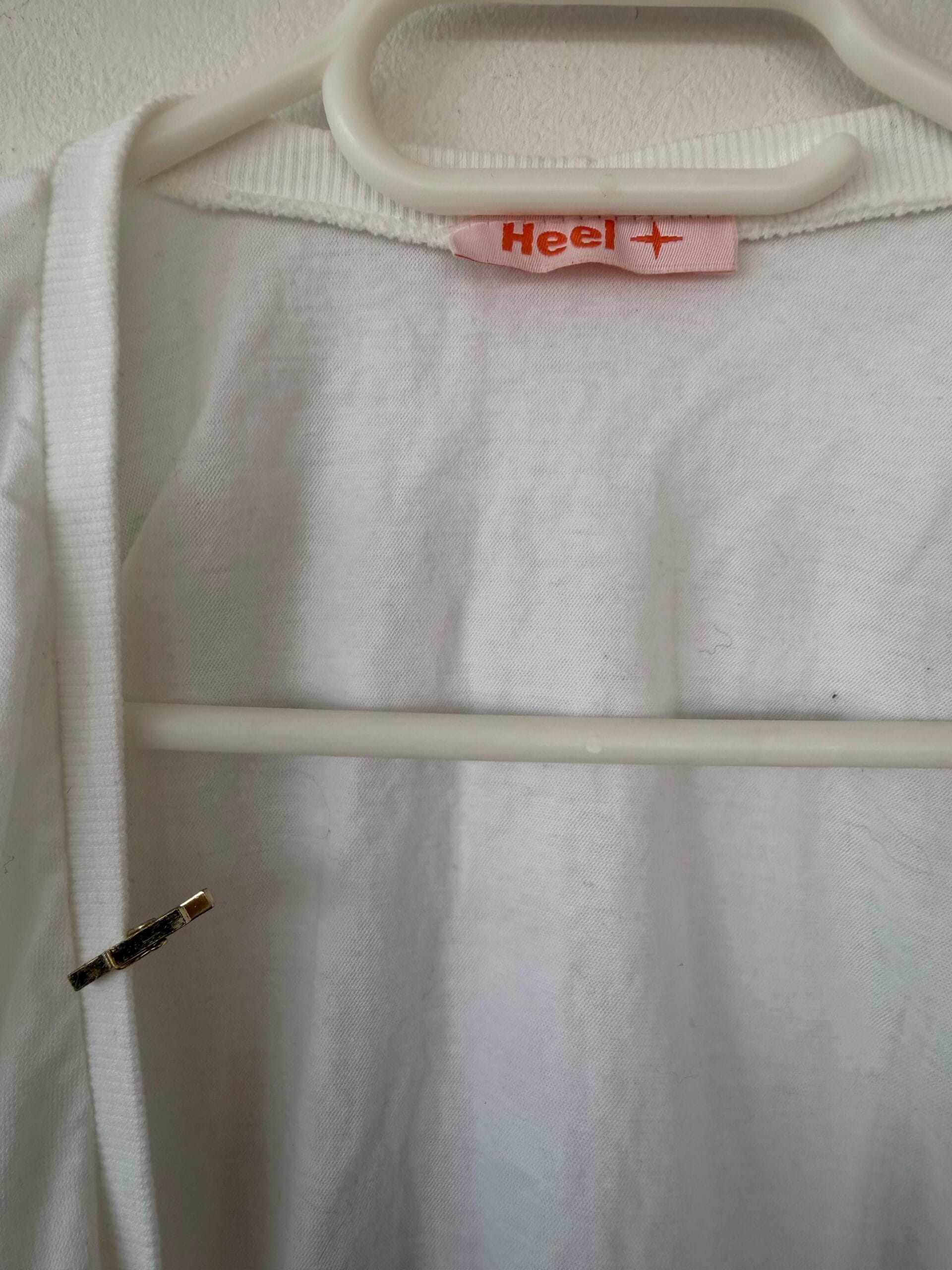 White Deep V Cotton Top – Minimal Everyday Essential 3 White Deep V Cotton Top – Minimal Everyday Essential - Image 3