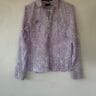 Lilac Pattern Cotton Shirt – Milano Italy